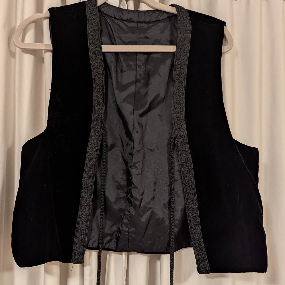 Vintage Velvet Vest